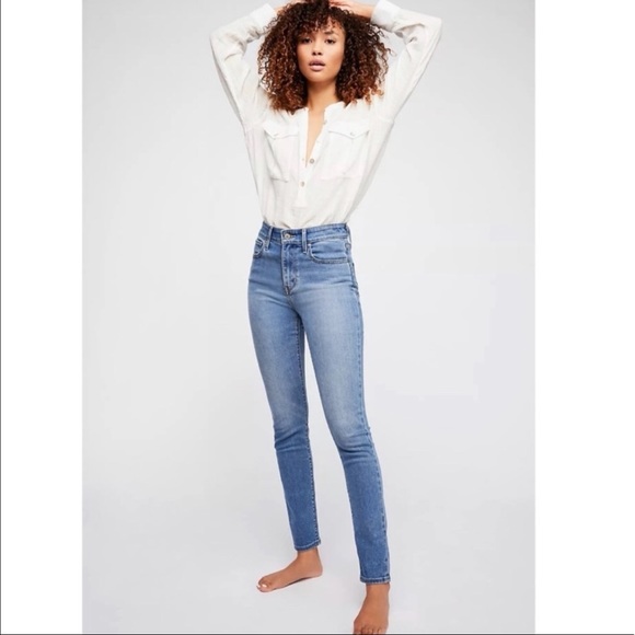 Levi's Denim - Free People Levi’s 721 High Rise Skinny Jeans
